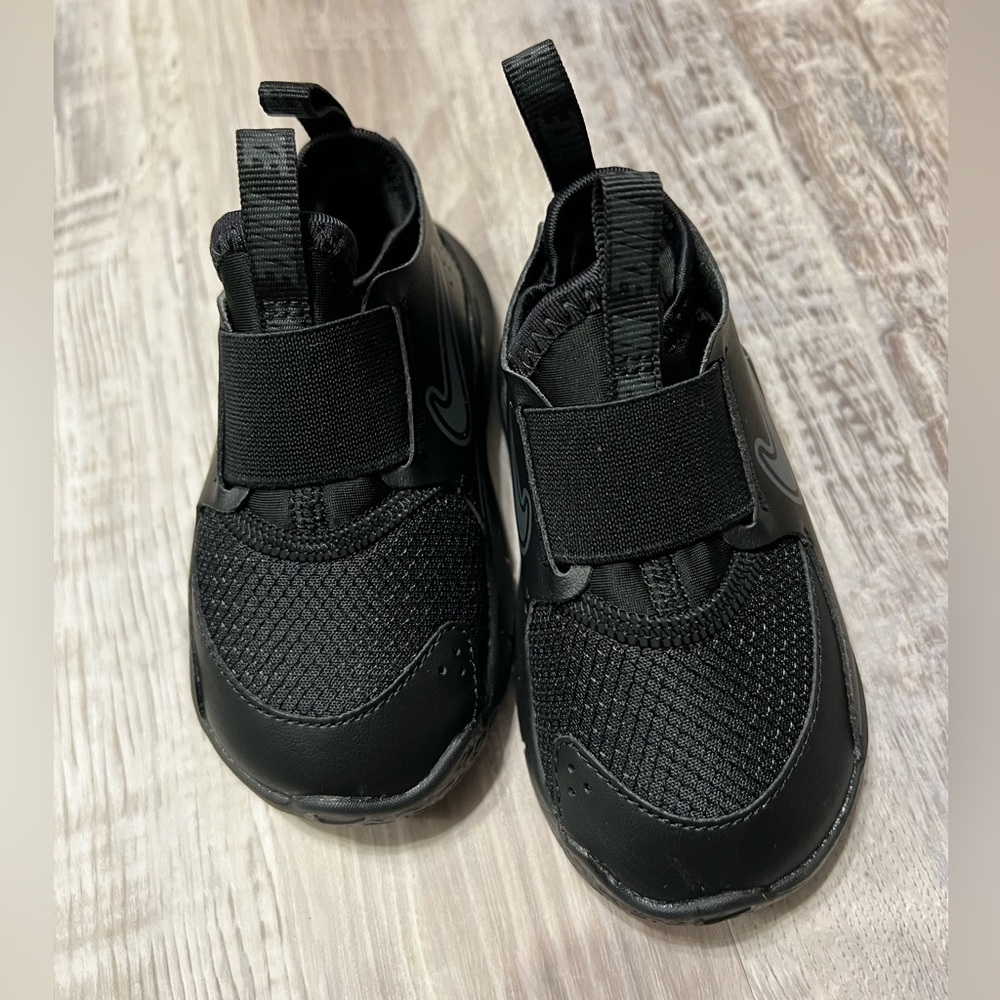 Nike Kids Black Slip-On Shoes